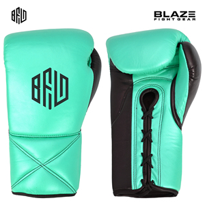 Guantes de boxeo de cuero profesionales para principiantes Entrenamiento al aire libre Cierre con cordones Absorbe la humedad Diseñado para Sparring - Product Image 2