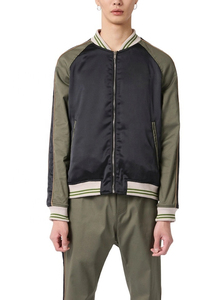 Blousons d'aviateur de haute qualité à la mode veste d'extérieur pour collèges et écoles pour hommes vêtements de rue avec veste respirante de couleur unie - Product Image 6