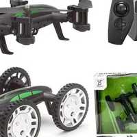 Voiture volante haute vitesse verte, véhicule tout-terrain télécommandé
