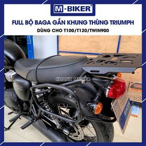 Kit Completo de Portaequipajes con Alforjas para Motocicleta Triumph T100/T120/TWIN (Modelos 2017 y Posteriores) - Product Image 4