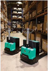 Nouveau transpalette électrique Mitsobishii PBP15N2, état neuf, pour ateliers de réparation de machines et imprimeries - Product Image 2