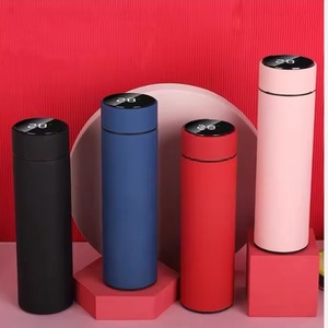 Smart Thermos Cup 304 Stainless Steel With Temperature Display Rechargeable Battery Gift Cup For Business Use - Product Image 1