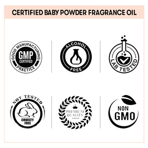 Wholesale Price Baby Powder Fragrance Oil Smooth and Silky Perfume Oil for Hair and Body for Try Out Baby Products - Product Image 5