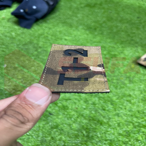 2025 Accesorio de ropa Parche uniforme de corte láser Sello NACIONAL DE EE. UU. Fábrica directa Parches de máquina de corte láser Parche de sellado térmico - Product Image 4