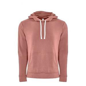 Bella + Canvas Unisex polialgodón pulóver con capucha pulóver unisex con capucha cómodo ajuste relajado UNISEX CANGURO SUDADERA - Product Image 3