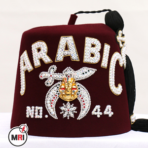 Shriners maçonnique Bourgogne laine Fez chapeau francs-maçons et étui chapeau maçonnique haute qualité personnalisé meilleure vente vente vente chaude Fezz - Product Image 1