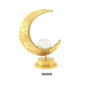 Pièce décorative de lampe de lanterne de photophore suspendue en laiton et en verre pour la maison - Product Image 6