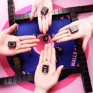 Factory Direct Wholesale Custom Professional Production of High Quality Gift <b>Mahjong</b> Tiles Luxury Black <b>Mahjong</b> <b>Set</b> - Product Image 3