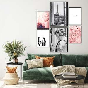 Ensemble d'impressions d'art moderne de Paris, design 6 pièces - Product Image 3