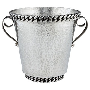 Seau à glace en acier inoxydable refroidisseur seau à vin de glace portable seau à champagne en métal - Product Image 6
