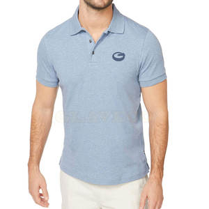 Los hombres más vendidos para camisetas de polo Nuevo diseño Ropa casual de alta calidad Patrón sólido Tela de punto Venta caliente - Product Image 1