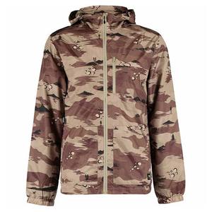 เสื้อแจ็คเก็ตกันลมแบบมีฮู้ดลายปะติด ดีไซน์พิเศษ พิมพ์ลายซิลค์สกรีน กันน้ำ ระบายอากาศได้ดี เหมาะสำหรับกิจกรรมกลางแจ้ง ผู้ชาย ฤดูใบไม้ร่วง - Product Image 5