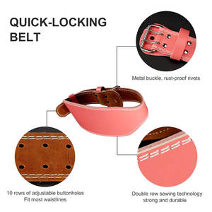 Ceinture de musculation en cuir pour homme de qualité supérieure à prix avantageux, nouveau design 2023, meilleure vente, ceintures de musculation en cuir unisexes - Product Image 4