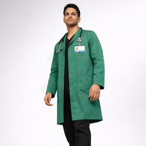Blouse de laboratoire médicale professionnelle, uniforme de travail médical, fabrication sur mesure pour les cliniques - Product Image 4