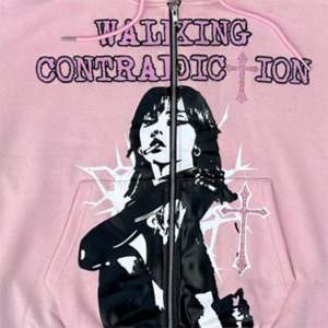 Sudadera con capucha corta sexy de algodón grueso 2025, sudaderas con capucha tipo jogger con pedrería, logotipo personalizado, cremallera, 500 g/m², 100 % algodón, sudaderas con capucha para mujer - Product Image 5