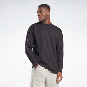 เสื้อยืดคอกลมสำหรับผู้ชายผ้าคอตตอนแบบแห้งเร็วสำหรับใส่ในสตรีทพร้อมโลโก้ตามสั่งลายพื้น100% - Product Image 1