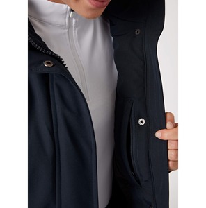 Chaqueta de invierno ecuestre transpirable Reversible de alta calidad personalizada Chaqueta larga impermeable para montar a caballo para amantes de los caballos - Product Image 5