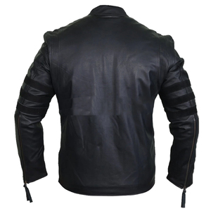 Vestes en cuir d'équitation de moto élégantes pour adultes Cool logo personnalisé nouveauté veste de moto de haute qualité pour hommes au design de mode - Product Image 6