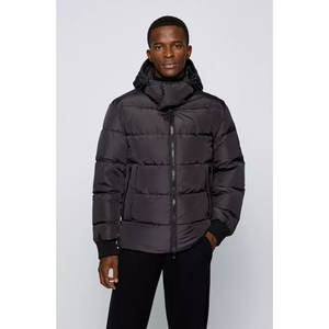 Veste d'hiver en duvet Offre Spéciale épaisse et chaude de grande taille personnalisée OEM ODM veste bouffante à fermeture éclair pour hommes - Product Image 1