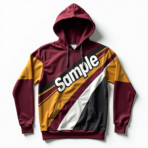 Sudadera Urbana para Hombre, Duradera, Holgada, Personalizable con Sublimación, 100% Poliéster, Mezcla de Algodón Básico, Cómoda y Moderna - Product Image 1