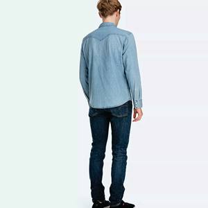 Haute qualité 2023 chemises décontractées pour hommes 100% coton respirant chemises à manches longues pour hommes accepter OEM - Product Image 6