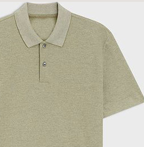 Polo negro liso con cremallera estilo informal talla grande transpirable crepé Piqué Jersey estampado polos, camiseta polo - Product Image 5