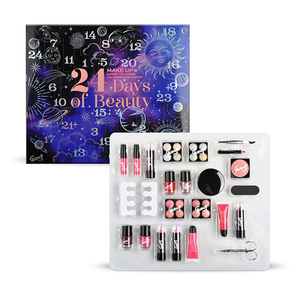 Calendario dell'Avvento con Set di Strumenti per il Trucco e Prodotti per la Cura delle Unghie - Product Image 1