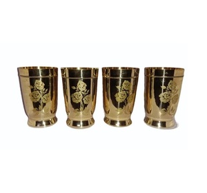 Tendance Design Meilleure Qualité Verre En Laiton Vente Chaude Et En Verre En Métal En Gros Utilisation Pour La Maison Hôtel Et Restaurant. - Product Image 4