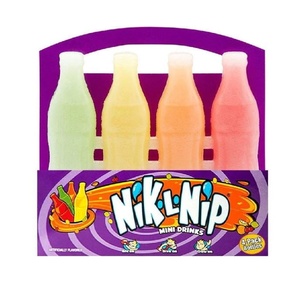 Delicious vibrant candy wax sticks fun novelty <b>sweet</b> product wholesale supply fast moving Nik L Nip Wax Candy - Product Image 2