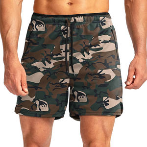 Short de jogging personnalisable pour homme, tissu à séchage rapide, ceinture élastique, idéal pour la course et l'entraînement, réductions sur les commandes en gros - Product Image 2
