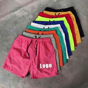 Logo personnalisé Hommes Gym Court Blanc Sport Jogger Natation Plage Homme D'été Maille Court Sweat Shorts Pantalon pour Hommes Sweat Short - Product Image 1