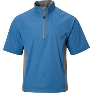 Jersey deportivo personalizado de fábrica al por mayor para hombre, camisa de manga corta de golf de alta elasticidad, diseño en blanco con cremallera 1/4 - Product Image 5