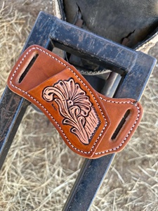 Pochette de couteaux en cuir de carbone personnalisée la plus vendue lame pliante portable de luxe pour la chasse Camping survie piège à animaux décoratif - Product Image 3