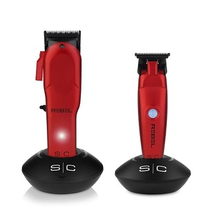 Nuevo Set Combo Rebel de StyleCraft - Set Profesional de Cortadora/Recortadora de Cabello Inalámbrica con Motor de Súper Torque - Product Image 1