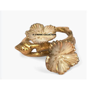 Porte-serviette en laiton de luxe Anneaux de serviette de mariage de Noël Articles décoratifs de table et produit Offre Spéciale - Product Image 1