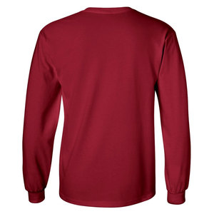 Venta al por mayor personalizado liso cuello redondo hombres logotipo personalizado alta visibilidad fuerza color manga larga sudadera - Product Image 6