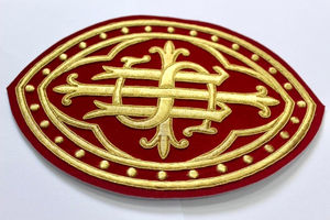 Badges en tissu 3D brodés à la main sur mesure, fils de bullion, porte-badge de poche de qualité supérieure avec fermoir papillon - Haute qualité - Product Image 6