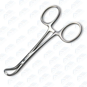 Pince chirurgicale, forceps, ciseaux médicaux, instrument médical, pince à serviette chirurgicale Backhaus, acier inoxydable allemand - Product Image 5