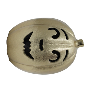 Diseño moderno Halloween calabaza decorativa aluminio latón en bruto EPL para decoración personalizada hecha a mano al por mayor a granel - Product Image 4