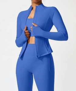 Ensemble de yoga sexy pour femmes, 3 pièces, ensemble de sport de haute qualité, disponible au prix de fabrication et service OEM - Product Image 4