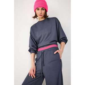 Sweat-shirt en coton à col rond - Product Image 3