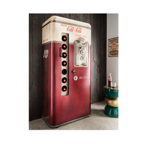 Adjustable Home Bar Cabinet with Revolving & Extendable Features Wood Material for Beverage Storage - Product Image 3