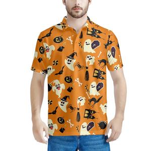 Alta calidad Casual para Polos para hombres Venta al por mayor Tela de punto transpirable Diseño de impresión por sublimación Características en blanco - Product Image 6