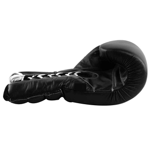 High Quality Leather Sports Boxing Gloves Breathable Lightweight <b>Hook</b> Loop Closure Outdoor Training Gloves for Competition - Product Image 6