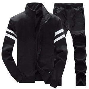 Wholesale <b>Tracksuits</b> 2 Piece Hoodie Joggers Cargo Sweatpants Full Zip Jackets Pakistani Manufacturer <b>Mens</b> Fashion <b>Tracksuits</b> - Product Image 4