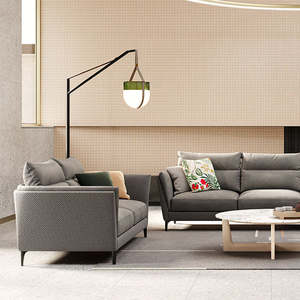 Sofá Cuadrado de 2 Plazas 'Gran Comfort' de Bretagne Premium, Estilo Rústico y de Lujo Ligero, Tapizado y Extensible - Product Image 2