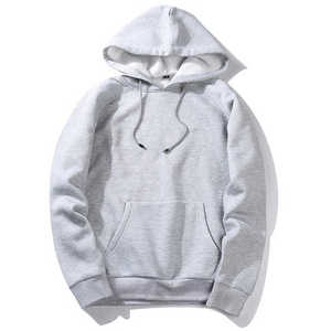 High Quality Winter Digital Printing 100% Cotton Fleece Pullover <b>Hoodie</b> <b>Men</b> Casual Solid Color Breathable Custom Logo Design - Product Image 3