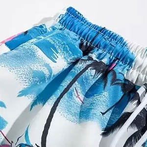 Short de plage personnalisé pour hommes nouveau style conception de sublimation séchage rapide respirant et confortable ajustement maillot de bain imperméable - Product Image 4