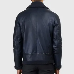 Chaqueta Bomber de Cuero Vintage - Product Image 2