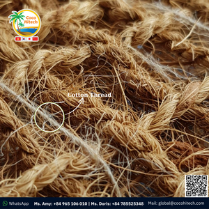 COIR NET VIETNAM BIODEGRADABLE UTILIZANDO HILO DE ALGODÓN EN EL INTERIOR PARA SLOPE HILL - Product Image 3